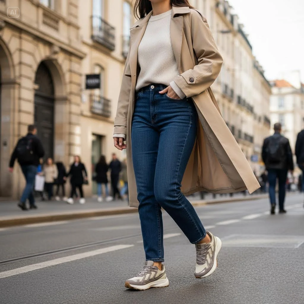 کفش پیاده روی زنانه گورنورنی مدل 92675B-2